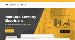 Desktop Screenshot of coventry-nuneaton-electrician.co.uk